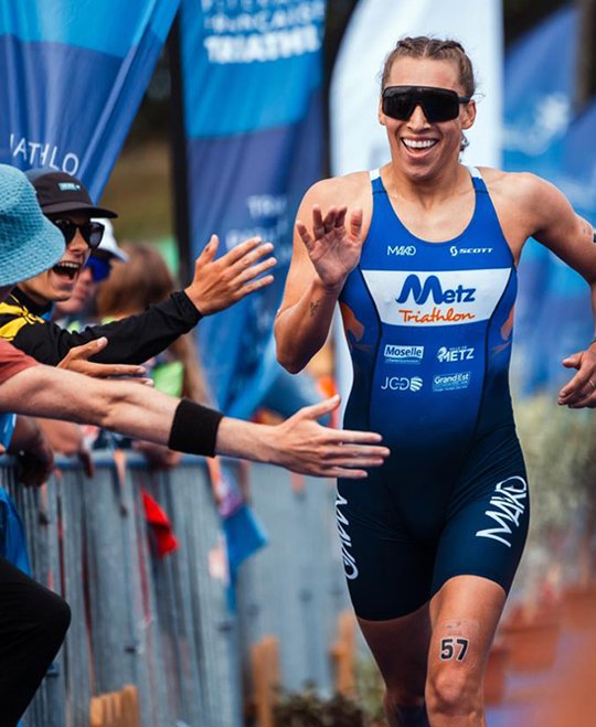 Margot Garabedian triathlète