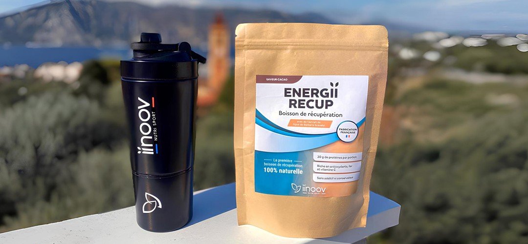 Un sachet de boisson de récupération energy recup